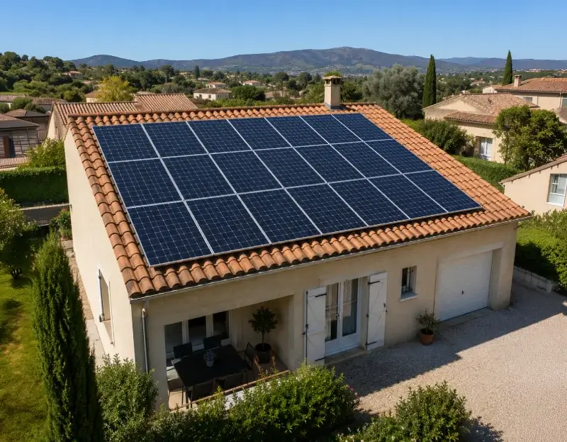 Prime à l'autoconsommation panneaux solaires Villeveyrac — aide financière de l'État